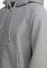 Stüssy Essential Zip-Up Sweatshirt Gray 1185710009 GREY HEATHER_80816