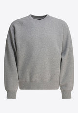 Stüssy Basic Crewneck Sweatshirt Gray 1185700009 GREY HEATHER_80882