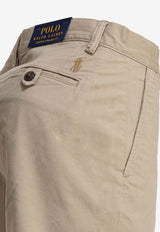 Polo Ralph Lauren Logo Patch Bermuda Shorts Beige 710799213013KHAKI TAN_80113