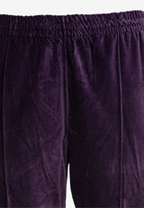 Needles Boot-Cut Velvet Pants Purple QV322A-PURPLE_80870