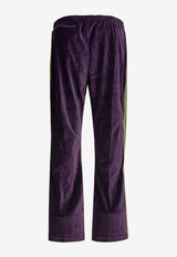 Needles Boot-Cut Velvet Pants Purple QV322A-PURPLE_80870