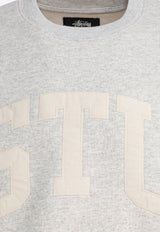 Stüssy STU Hooded Sweatshirt Gray 1185770062 ASH HEATHER_80907
