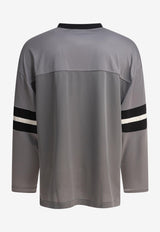 Carhartt Wip Detroit Mesh Long-Sleeved T-shirt Gray I03462032K.XX_80990