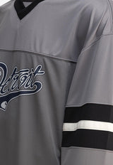 Carhartt Wip Detroit Mesh Long-Sleeved T-shirt Gray I03462032K.XX_80990