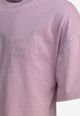 Carhartt Wip Bait Shack Printed T-shirt Pink I0346602P8.GD_80999