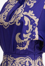 Etro Printed Midi Shirt Dress Blue WRHA038599SP5E3X0883_81078