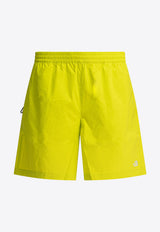 The North Face Logo Embroidered Swim Shorts Citrus NF0A8B5TJE31_81103