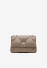 Tory Burch Kira Diamond Quilt Convertible Shoulder Bag Taupe 154704250_81120