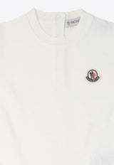 Moncler Kids Girls Mini T-shirt Dress White 8I00005-89AUM034_81190