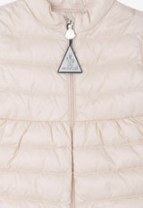 Moncler Kids Baby Girls Joelle Packable Down Jacket Pink JOELLE1A00041-597YF51N_81206