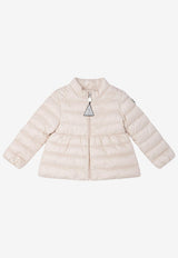 Moncler Kids Baby Girls Joelle Packable Down Jacket Pink JOELLE1A00041-597YF51N_81206
