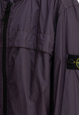 Stone Island Junior Boys Compass Patch Windbreaker Jacket Purple 4100003S0033V0026_81211