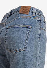 Toteme Washed Straight-Leg Jeans Blue 222-232-741485_81392