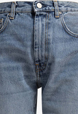 Toteme Washed Straight-Leg Jeans Blue 222-232-741485_81392