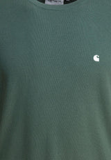 Carhartt Wip Logo Embroidered Ribbed Sweater Green I030332NM.XX_81456