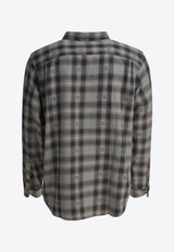 Stüssy Plaid Check Long-Sleeved Shirt Gray 11103520008 GREY_81474