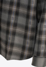 Stüssy Plaid Check Long-Sleeved Shirt Gray 11103520008 GREY_81474