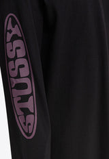 Stüssy Pill Long-Sleeved T-shirt Black 19950870001 BLACK_81484