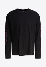 Stüssy Pill Long-Sleeved T-shirt Black 19950870001 BLACK_81484