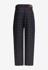 Burberry Check Denim Jeans Blue 8110727_81593