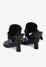Burberry Bay 105 Leather Sandals Black 8085544_81881