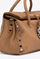 Zanellato Dotta Centauro Leather Handbag Brown DOTTA CENTAURO S0687501120000Z0231_81924