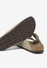 Birkenstock Arizona Suede Sandals Taupe 051463UTAUPE_81947