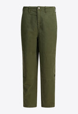 Stüssy Field Straight-Leg Pants Green 1167082726 OLIVE GREEN_82353