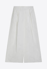 The Garment Wide-Leg Palazzo Pants White 20391CO/Q_THEGA-001