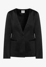 The Garment Single Breasted Buttoned Jacket Black 20984PL/Q_THEGA-050