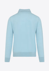 Wool Polo Sweater