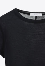 Semi-Sheer Fitted T-shirt