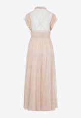 Floral Lace Maxi Dress