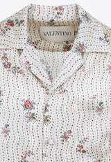 Printed Silk Bowling Shirt