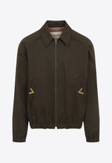 Metal V Zip-Up Jacket