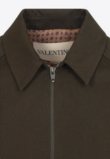 Metal V Zip-Up Jacket