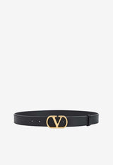 VLogo Calf Leather Belt