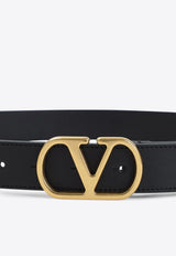 VLogo Leather Belt