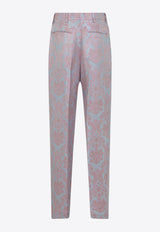Portias Floral Embroidery Pants