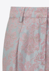 Portias Floral Embroidery Pants