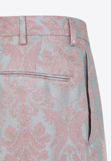 Portias Floral Embroidery Pants