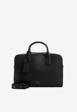 Grained Leather Briefcase