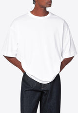 Dries Van Noten Oversized Crewneck T-shirt White 211022600/R_DRVNO-001