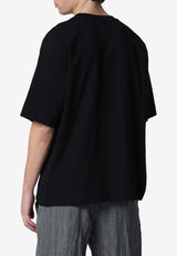 Dries Van Noten Basic Crewneck T-shirt Black 211103603/S_DRVNO-900
