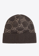 Logo Jacquard Knitted Beanie