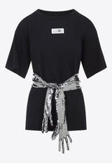 Numeric Patch T-shirt with Gloves