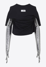 Numeric Patch T-shirt with Gloves