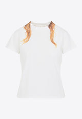 Blonde Hair Print T-shirt