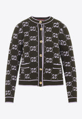 All-Over Logo Cardigan