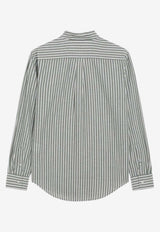 Polo Ralph Lauren Long-Sleeved Stripe Shirt Green 211971514500CO/S_POLOR-SO